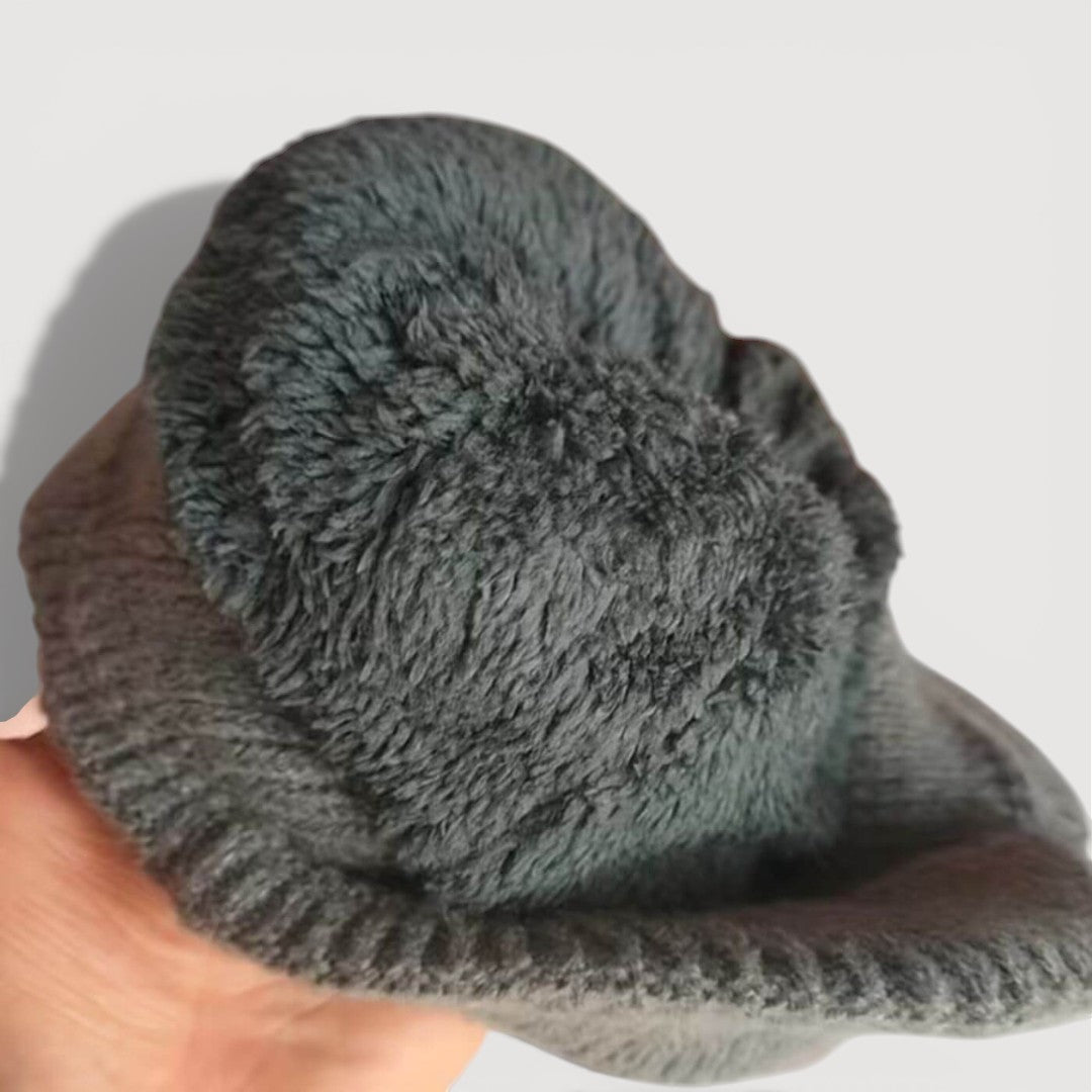 Unisex Knit Cap with Integrated Ear Coverage