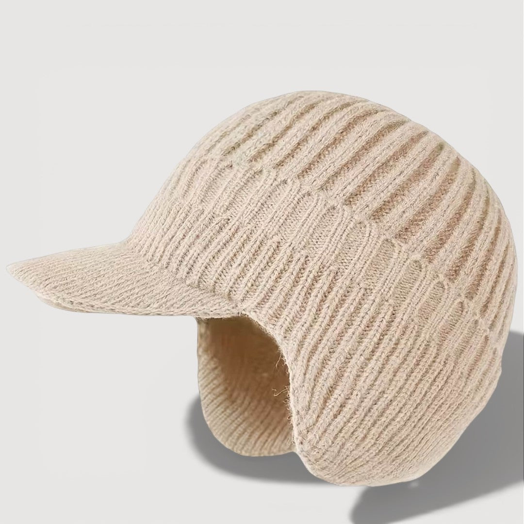 Unisex Knit Cap with Integrated Ear Coverage