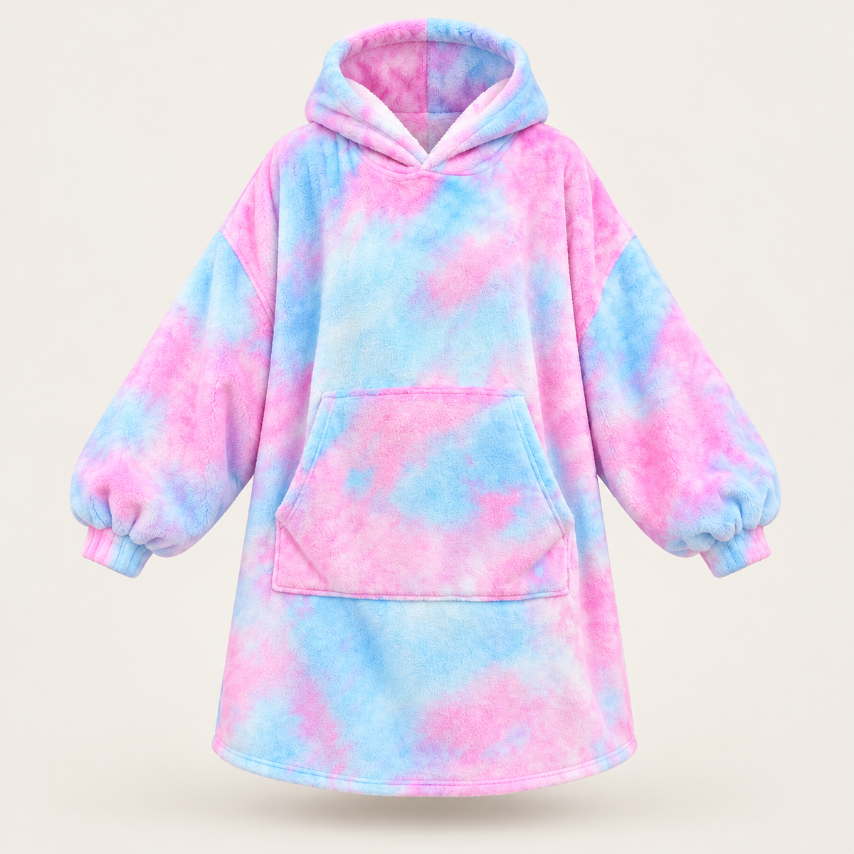 Wearable Blanket Hoodie for Women, Oversized Fleece Pullover