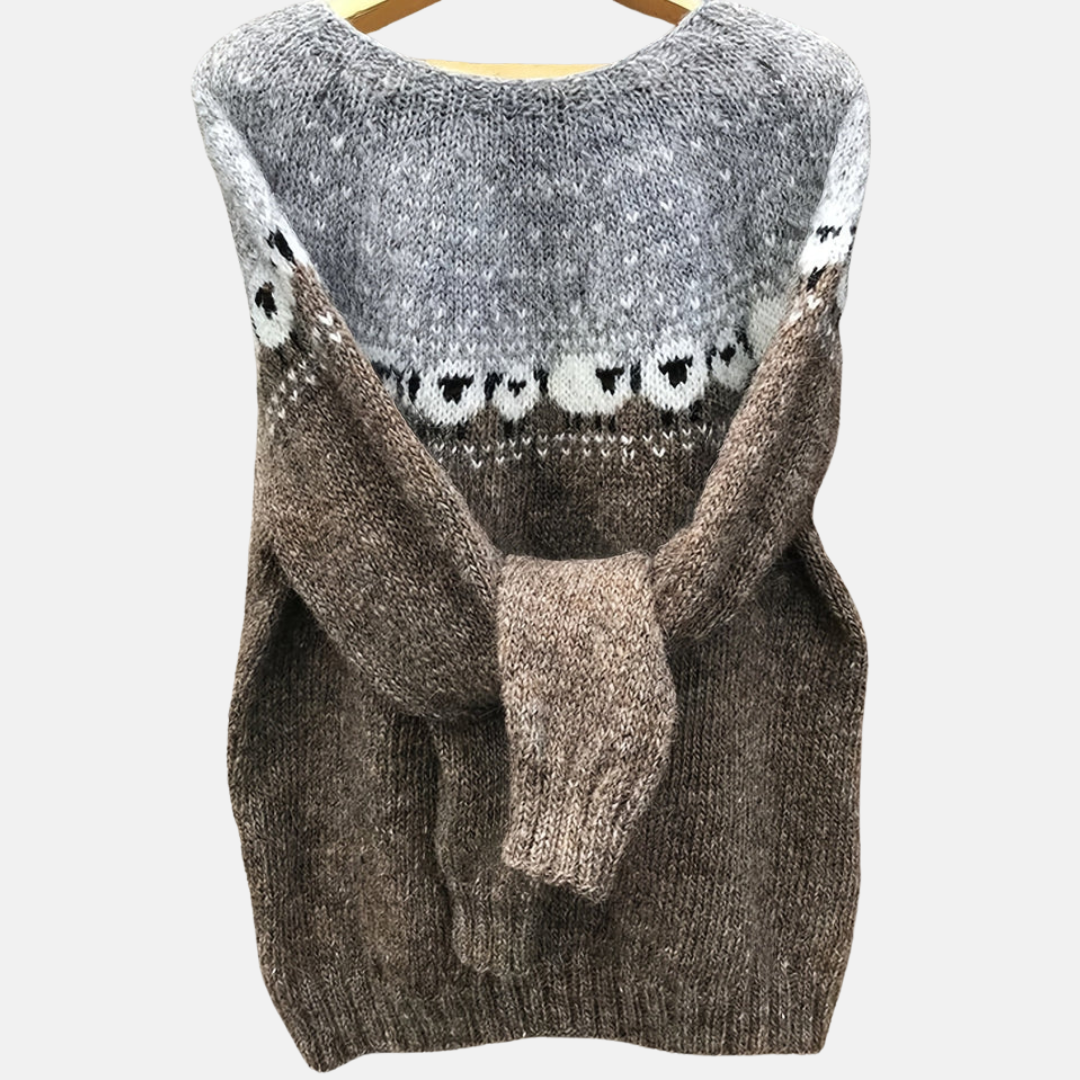 Women's Clara Sweater in Gray