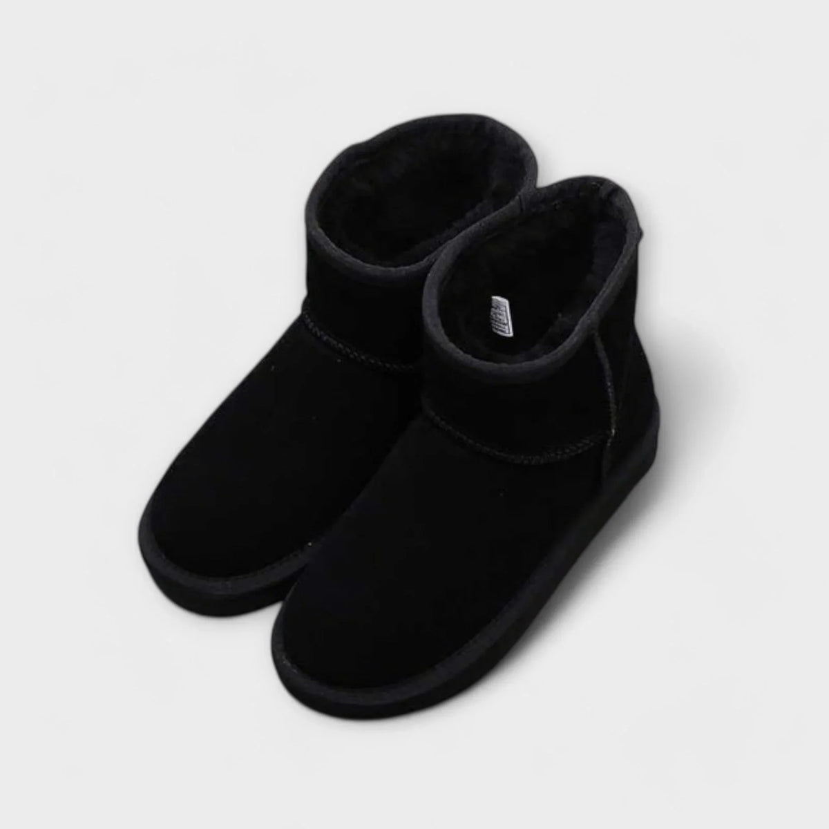 Women's Cozy Fleece-Lined Suede Ankle Booties