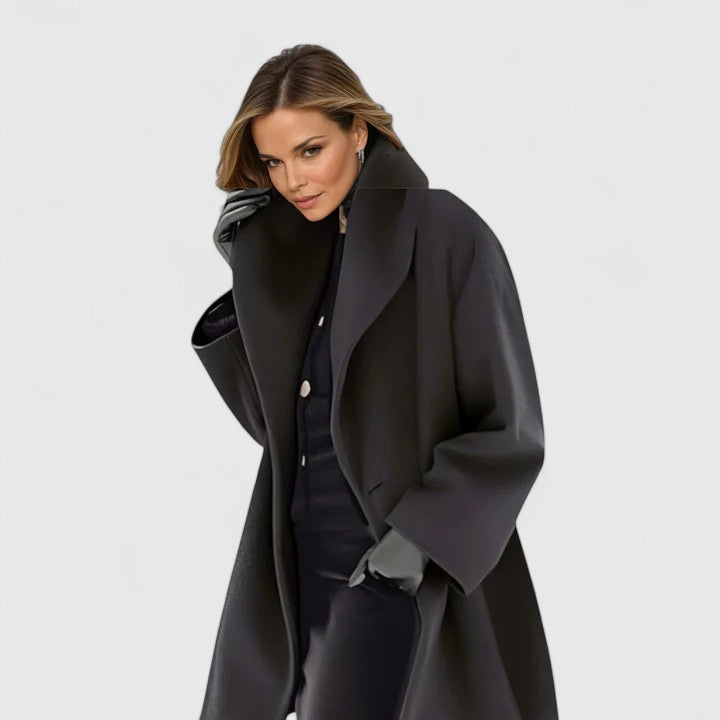 Women's Elegant Coat with Relaxed Fit