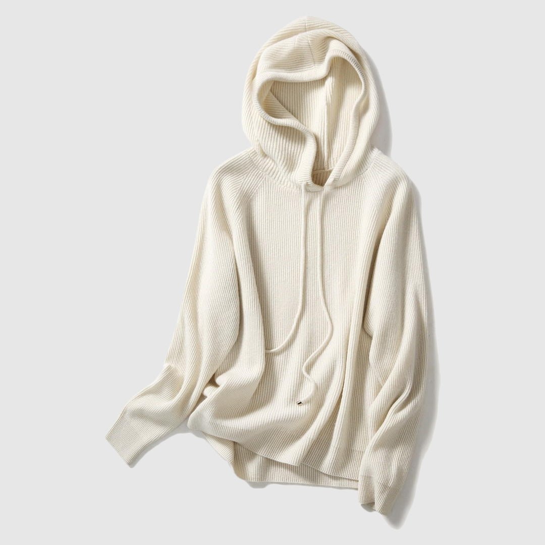 Women's Hooded Knitted Winter Sweater | Oversized Pullover