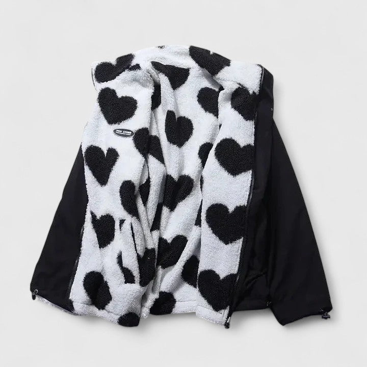 Women's Jacket with Two-in-One Design
