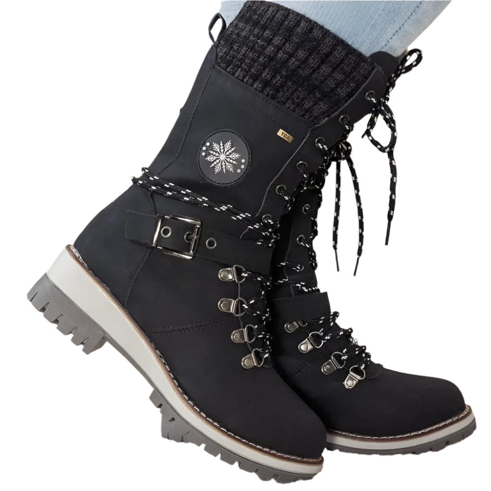 Women’s Knit Cuff Combat Winter Boots