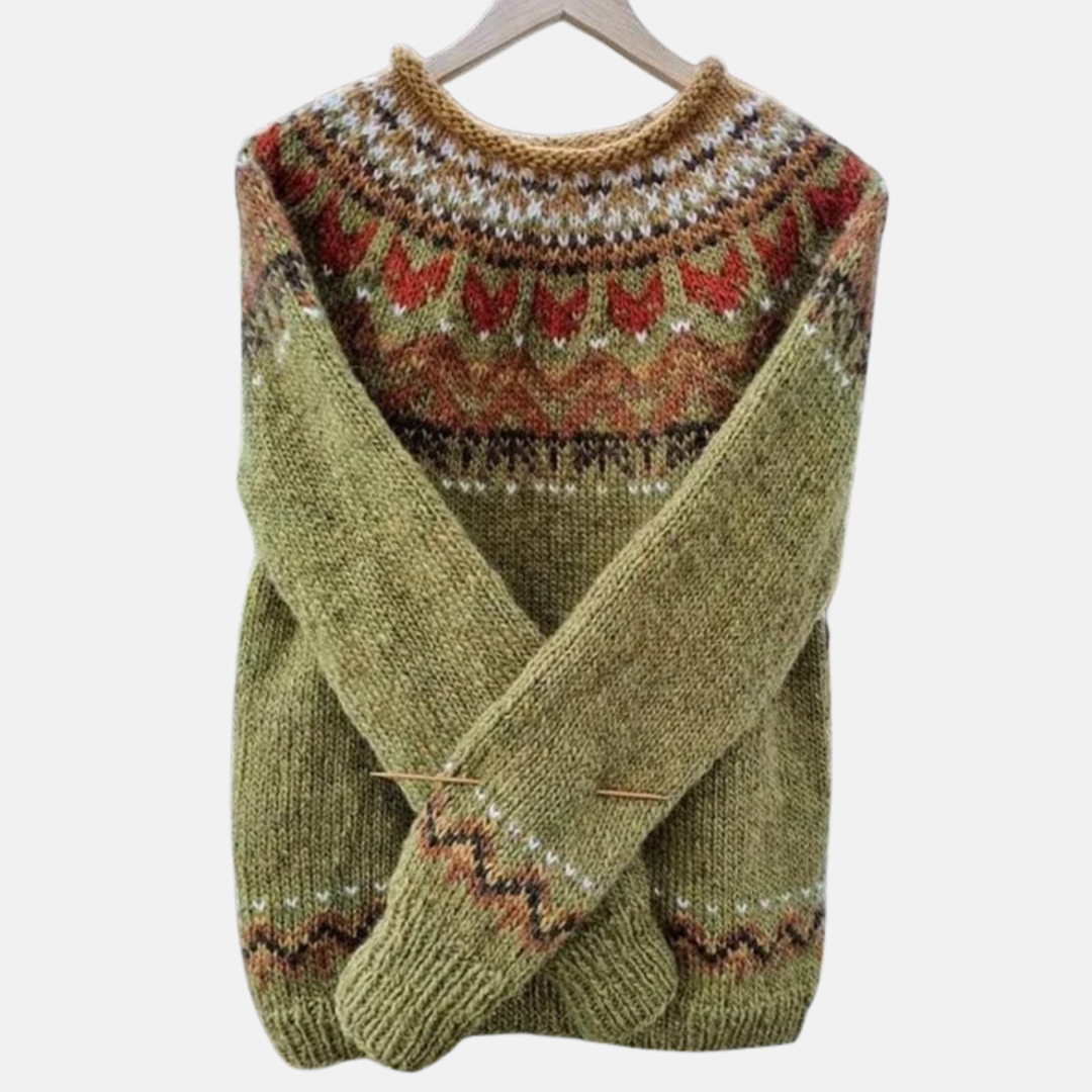 Women's Sweater in Green