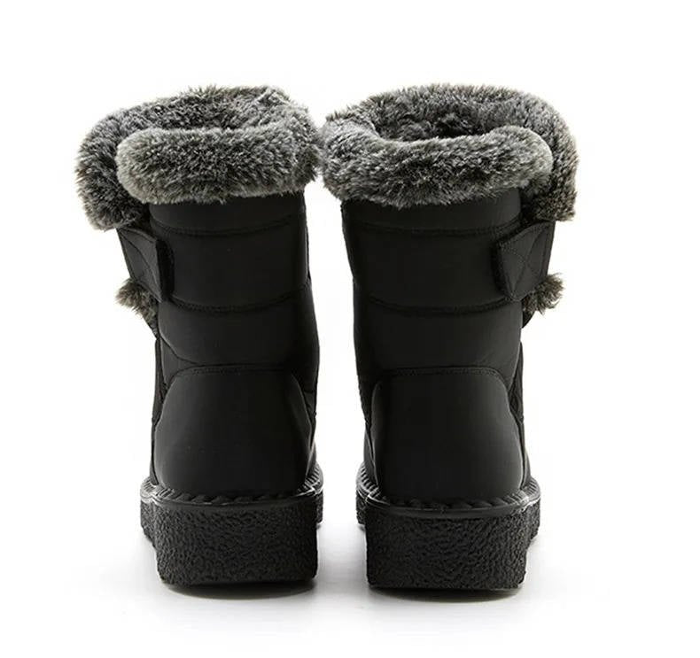 Women's Waterproof Insulated Snow Boots | Fur Cuff Winter