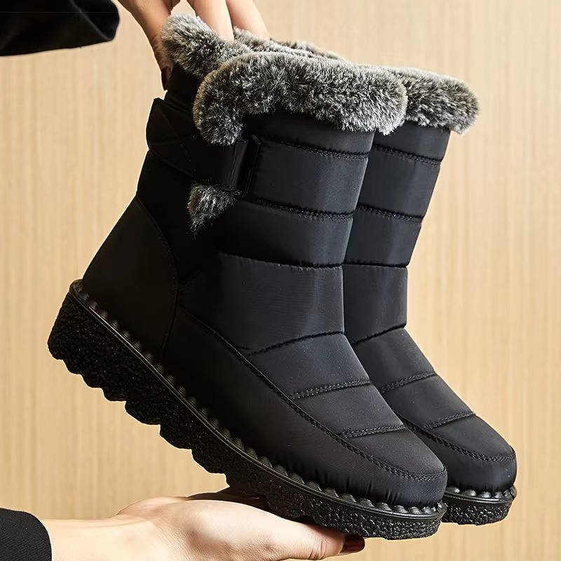 Women's Waterproof Insulated Snow Boots | Fur Cuff Winter