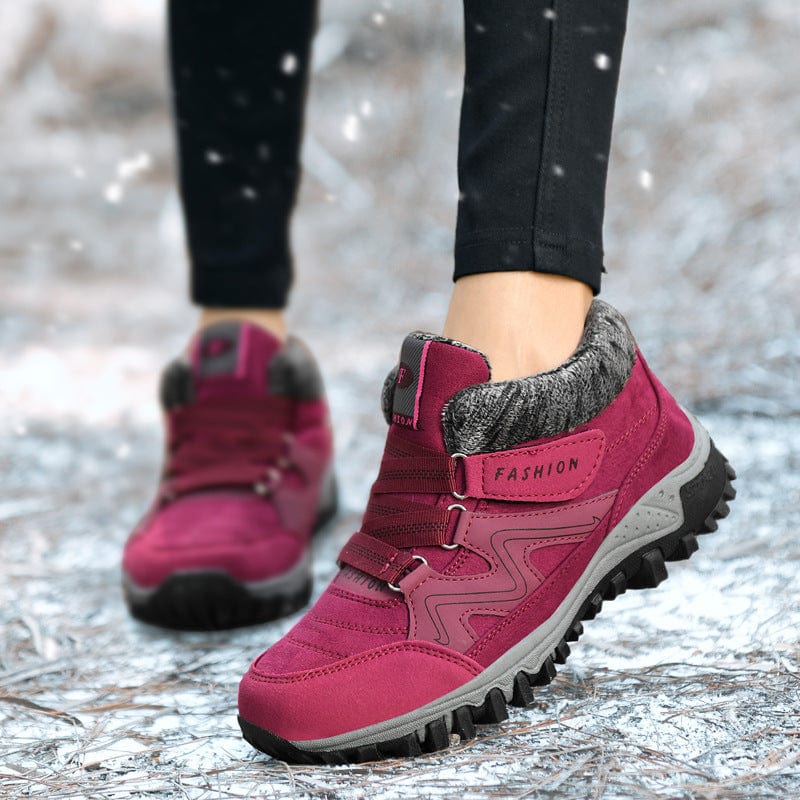 Wren | Women's Fur Trim Winter Ankle Boots