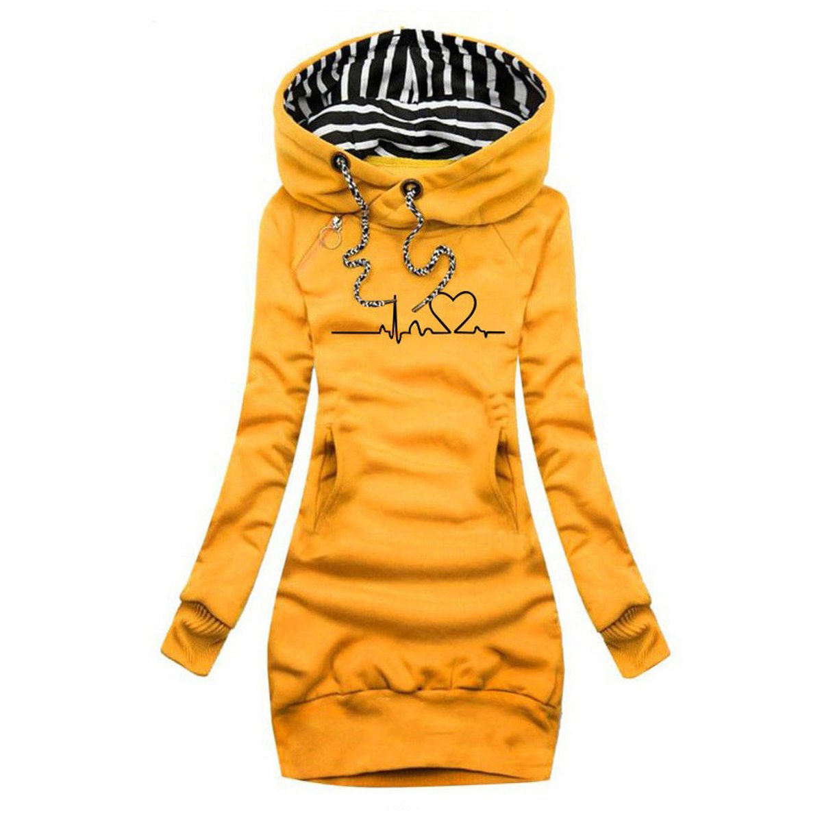 Wren | Women's Hooded Long Sleeve Sweater Dress