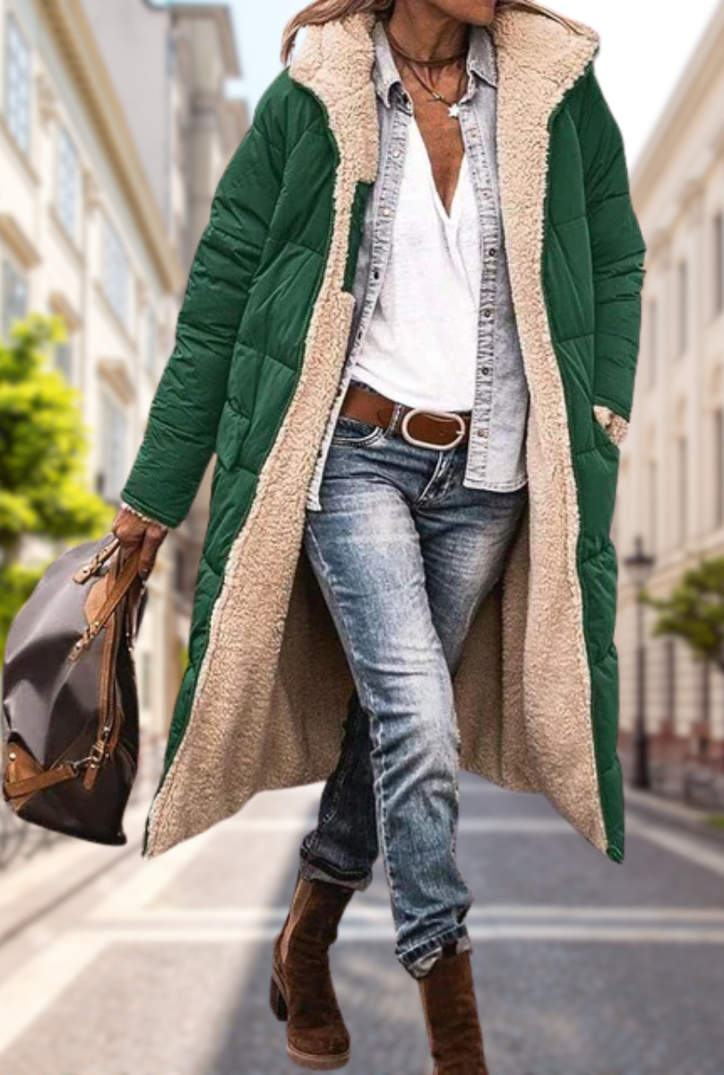 Yetta | Women Reversible Hooded Padded Jacket